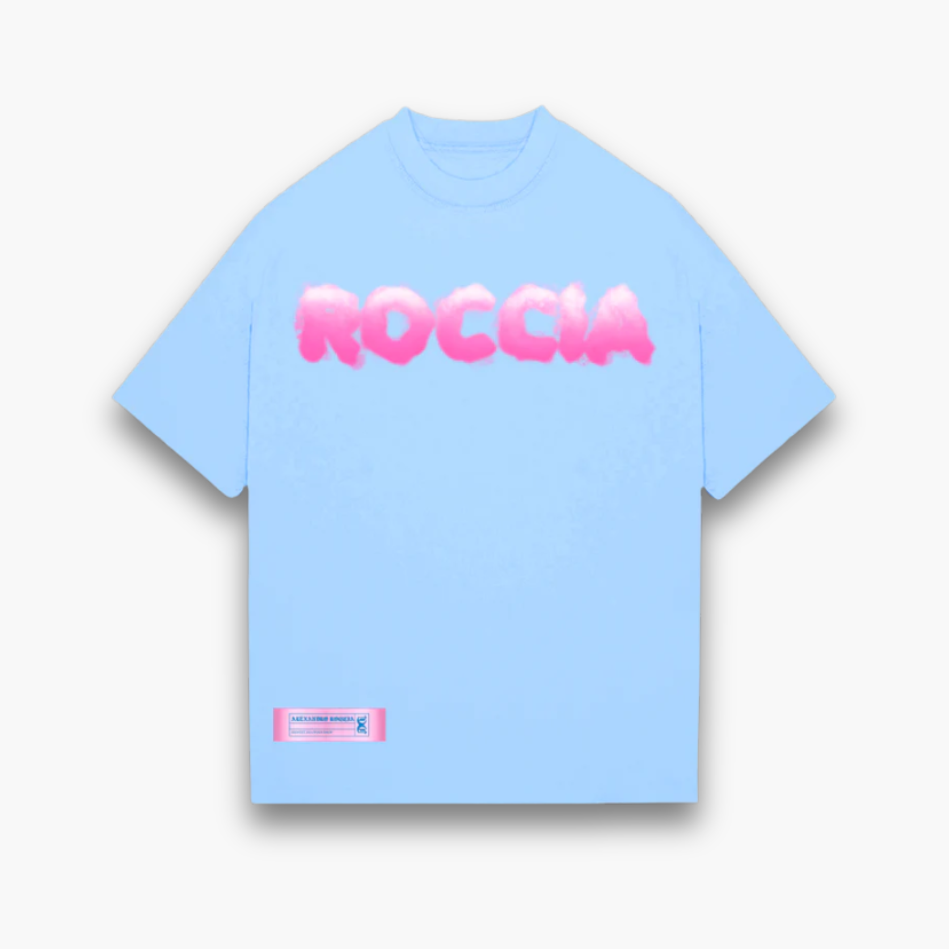 TEE-SHIRT « NUAGE » (BLEU X ROSE)