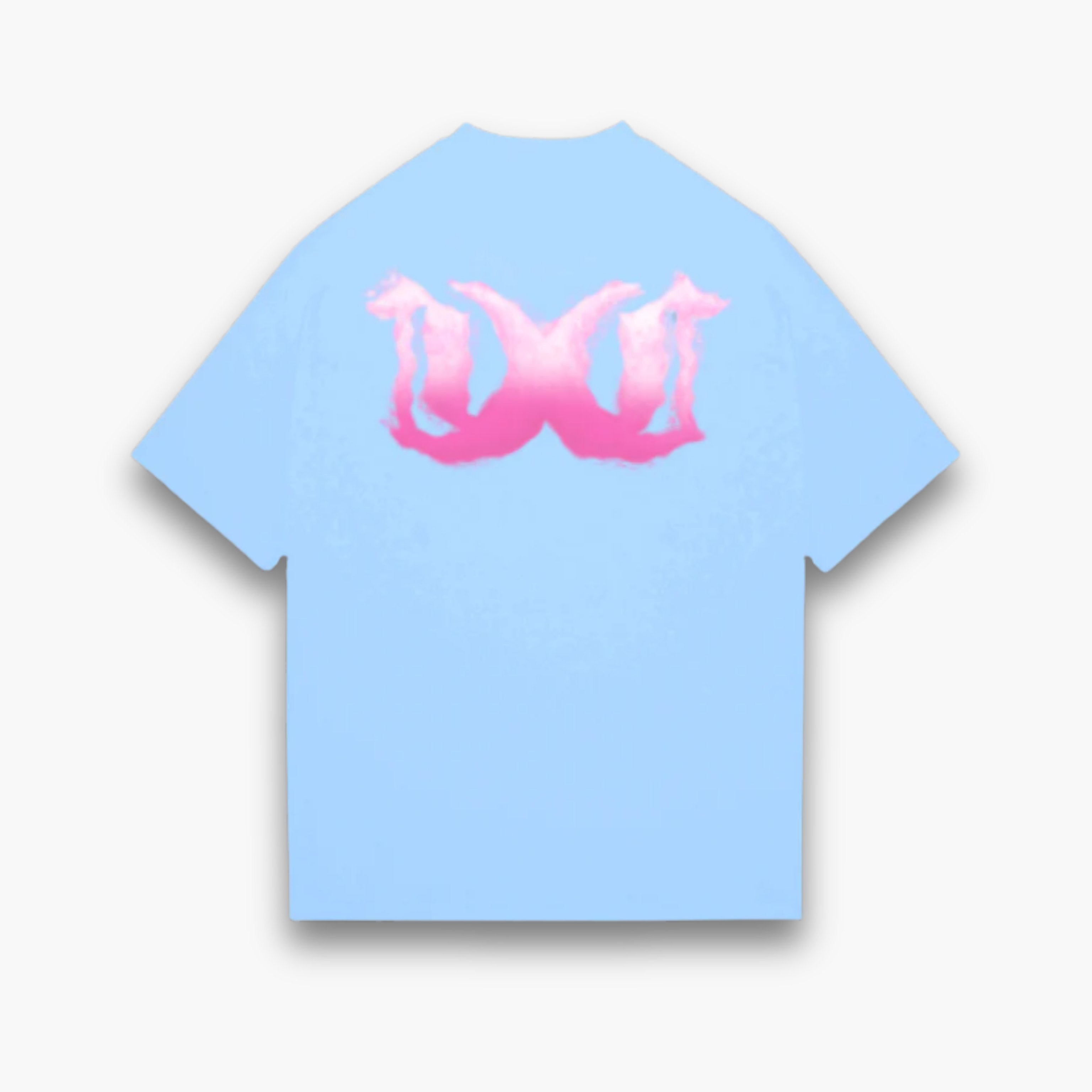 TEE-SHIRT « NUAGE » (BLEU X ROSE)